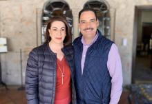 Lorena Martínez y Antonio Martín del Campo