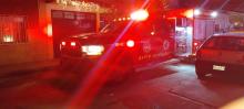 Una recamara consumida por el fuego, es el resultado de un incendio en la colonia Altavista