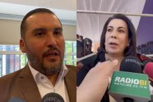 Aldo Ruíz y Lorena Martínez