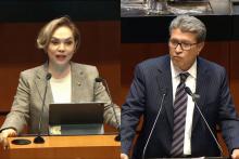 Acusa senadora Cecilia Sánchez a Ricardo Monreal de violencia política de género