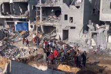 Registra Gaza 316 muertos y 664 heridos en un día