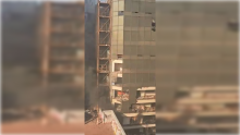 Edificio incendiado 