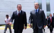 Genaro García Luna y Felipe Calderón 