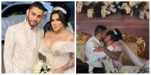 Kimberly Irene y Óscar se casaron y recibieron la bendición de un padre 