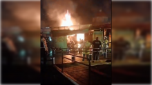 Incendio en mercado de Morelia 