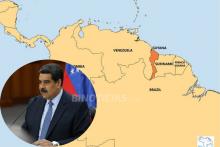 Maduro presenta "nuevo mapa de Venezuela"; agrega territorio de Guyana