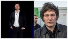 Elon Musk y Javier Milei 