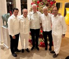 Enrique Peña Nieto celebró navidades con Bill Clinton