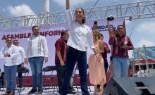 Claudia Sheinbaum en Aguascalientes