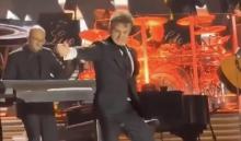La reacción de Luis Miguel cuando su dron se desploma frente a él