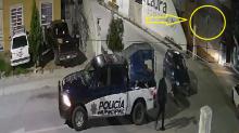 El choque que dejó como saldo daños materiales ocurrió la noche de este jueves en Villa Montaña