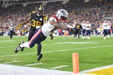 Steelers 18-21 Patriots