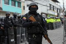 Ecuador detiene 329 criminales en guerra contra la violencia y el narcotráfico