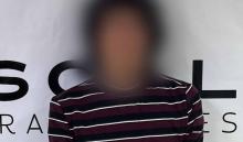 Una cámara de seguridad captó el momento justo en el que ocurrió el acto vandálico