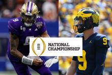 ¡Final imperdible! Washington y Michigan State disputarán el Campeonato Nacional de Futbol Colegial 2023-24