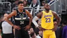 LeBron and Giannis