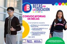 Del 5 al 9 de febrero se recibirán solicitudes para becas estudiantiles