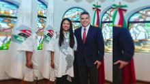 Indira Kempis y Alejandro Moreno 