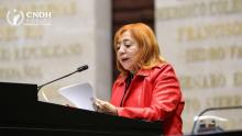 Propone eliminar a la CNDH... ¡la presidenta de la CNDH!