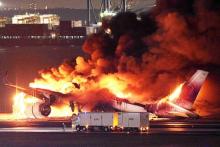 Choque entre aviones deja cinco muertos de la Guardia Costera