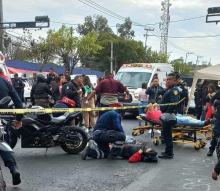 Los policías fueron agredidos con armas de fuego por parte de los presuntos extorsionadores.