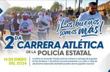 2da carrera atlética de la Policía Estatal