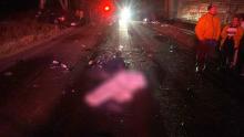 El conductor de la camioneta tomó la decisión de darse a la fuga del lugar