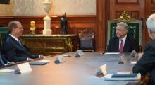 AMLO y Larry Fink 
