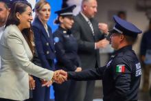 39 elementos recibieron un ascenso por su eficiencia y profesionalismo