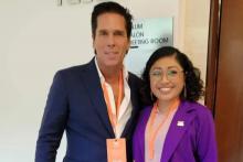 Roberto Palazuelos y Mayusa González