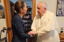 SHEINBAUM EN EL VATICANO
