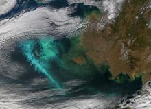 Los océanos están cambiando de color y son cada vez menos azules