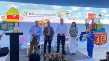 Inauguración de guardería en colonia Natura