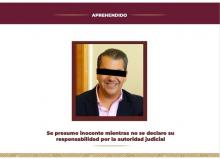 Detienen a ex presidente municipal de Pachuca por peculado