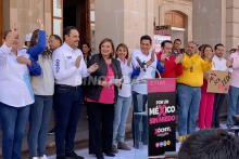 Xóchitl Gálvez en Aguascalientes 