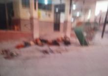 Dejan 5 cuerpos en las puertas de Palacio Municipal de Cárdenas, SLP