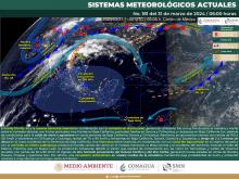 Clima en México 31 de marzo 