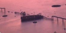 Siguen desaparecidas 6 personas tras el colapso de un puente en Maryland