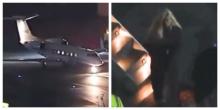 Avión de Karol G aterriza de emergencia en California 