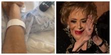 Silvia Pinal envía mensaje desde el hospital 