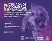 Este jueves Proespa llevará servicios veterinarios gratuitos a Asientos 