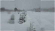 Tormenta invernal en California 