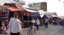 Comerciantes en la FNSM