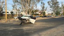 Auto accidentado 