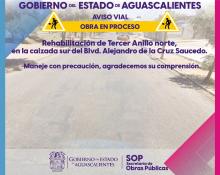 Aviso vial 