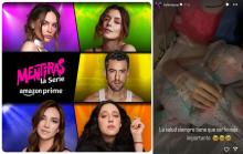 Espectáculosserie Mentiras, en la que participan actores como Belinda, Diana Bovio, Luis Gerardo Méndez, Regina Blandón y Mariana Treviño , la actriz y cantante española presentó algunos problemas de salud.