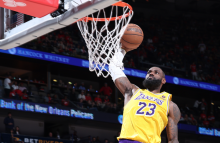 LAKERS VS PELICANS PLAY-IN