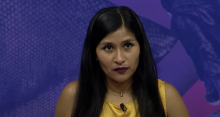 Candidata del PRD se paraliza durante debate electoral en la Ciudad de México