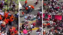 Simpatizantes de MC y Morena llegan a los golpes en Tlaquepaque