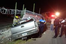 TRÁGICO ACCIDENTE, pabellon de Arteaga